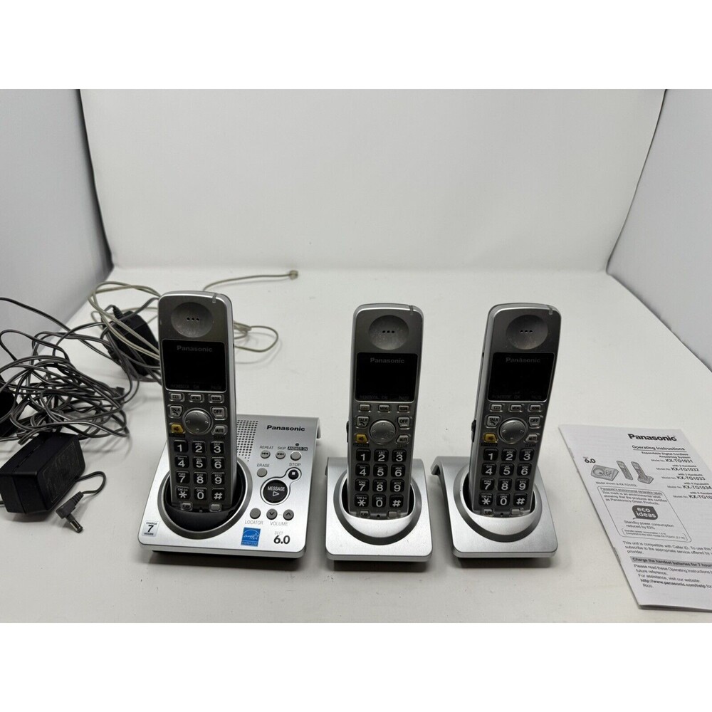 Panasonic KX-TG1031S 1.9 GHz Single Line Cordless Phone Set